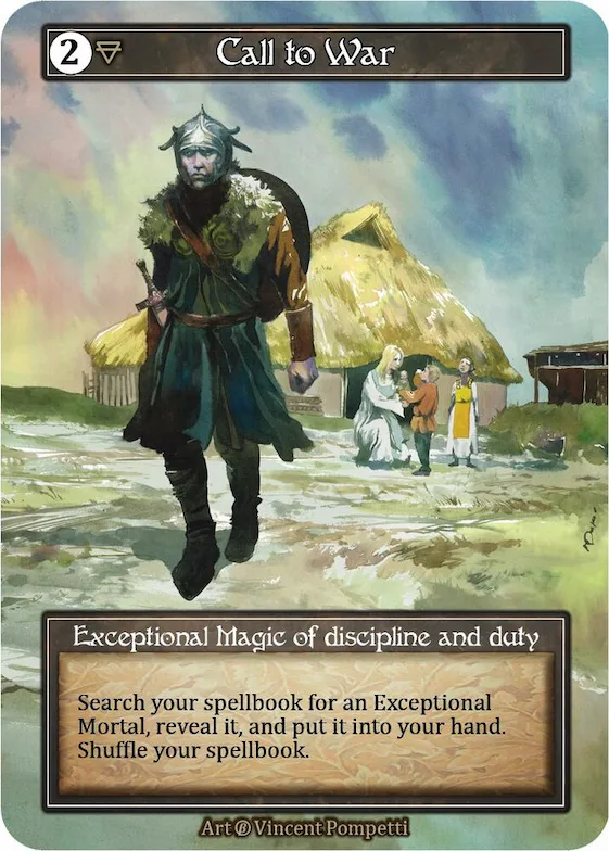 Call to War (Foil) #p522854 – Beta