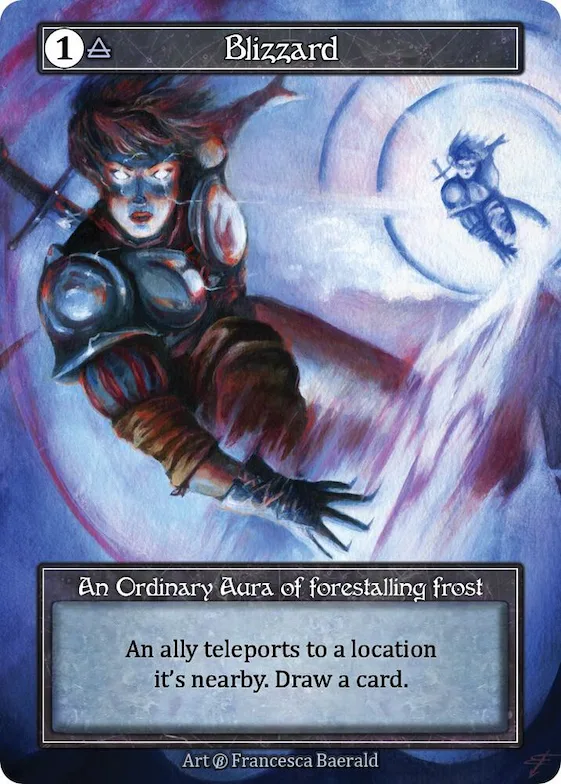 Blizzard (Foil) (Misprint) #p522868 – Beta