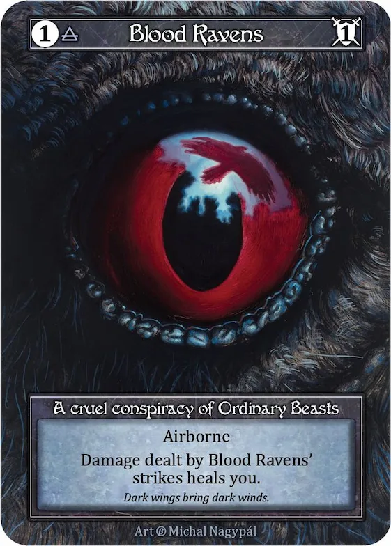 Blood Ravens (Foil) #p522875 – Beta