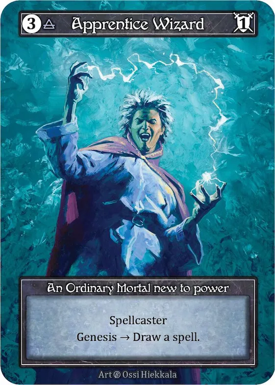 Apprentice Wizard (Foil) #p522882 – Beta