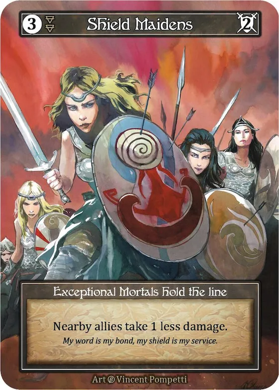 Shield Maidens (Foil) #p522883 – Beta