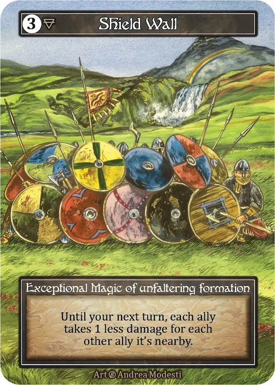 Shield Wall (Foil) #p522894 – Beta
