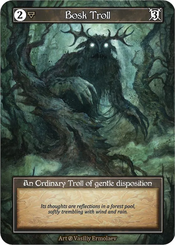 Bosk Troll (Foil) #p522911 – Beta
