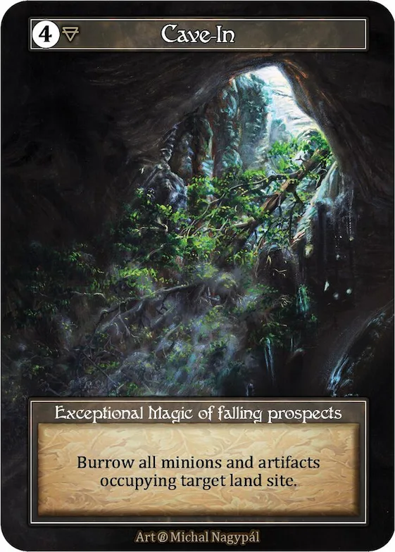 Cave-In (Foil) #p522929 – Beta