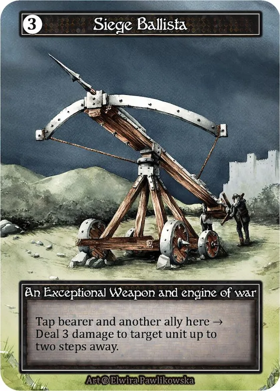 Siege Ballista (Foil) #p522936 – Beta