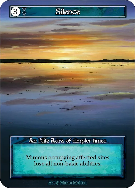 Silence (Foil) #p522947 – Beta