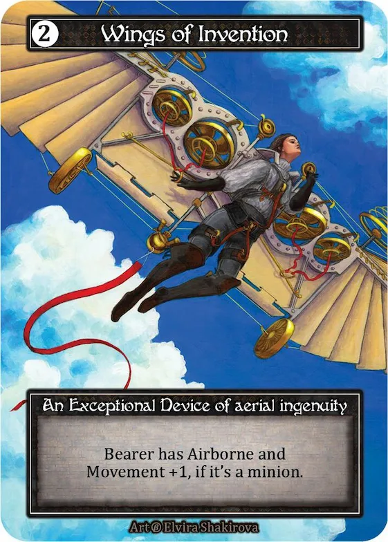 Wings of Invention (Foil) #p522950 – Beta