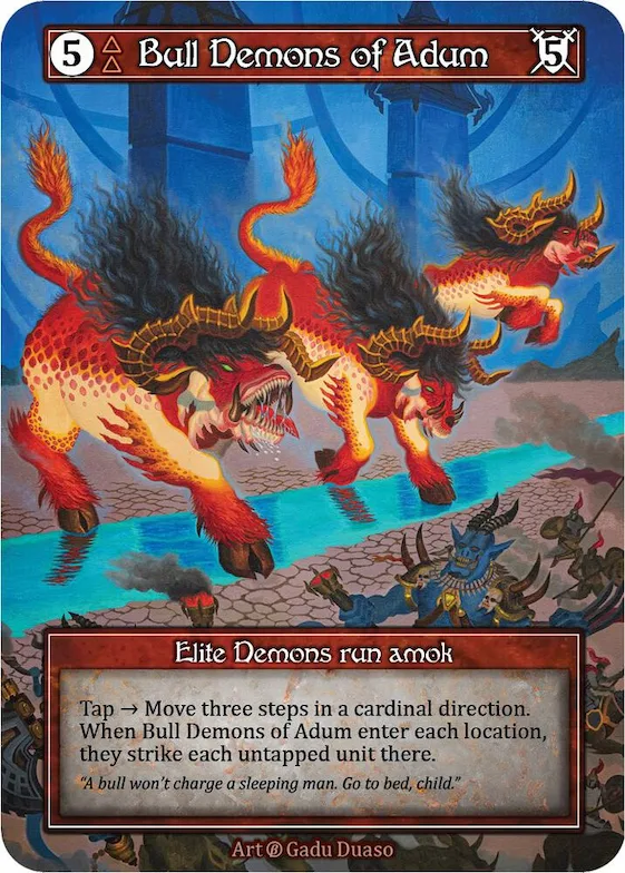 Bull Demons of Adum (Foil) #p522952 – Beta