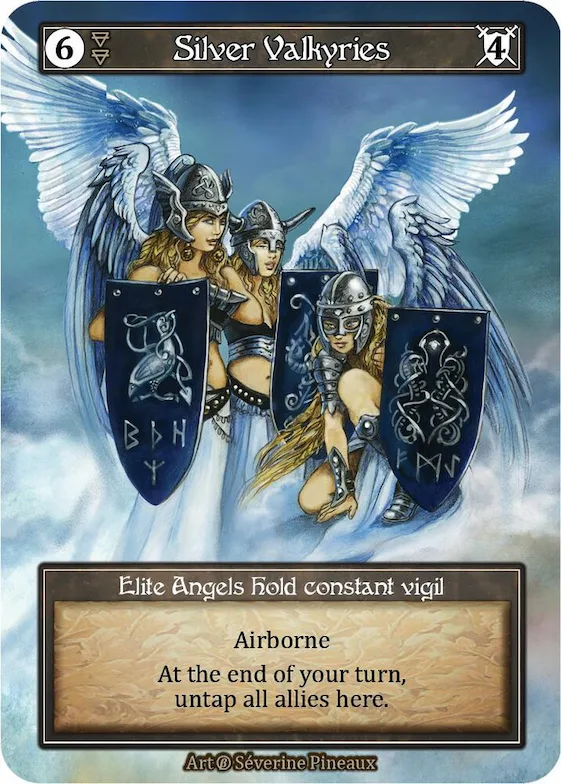 Silver Valkyries (Foil) #p522957 – Beta