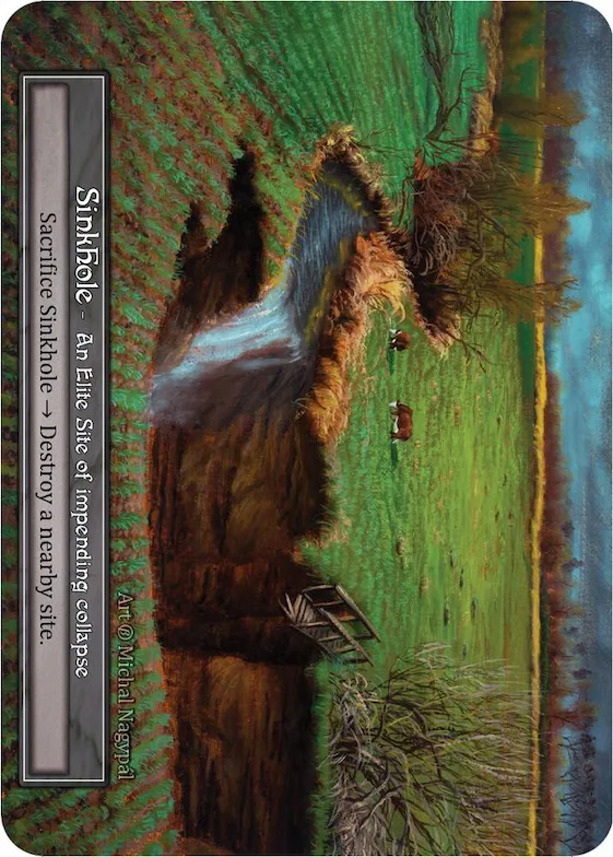 Sinkhole (Foil) #p522980 – Beta
