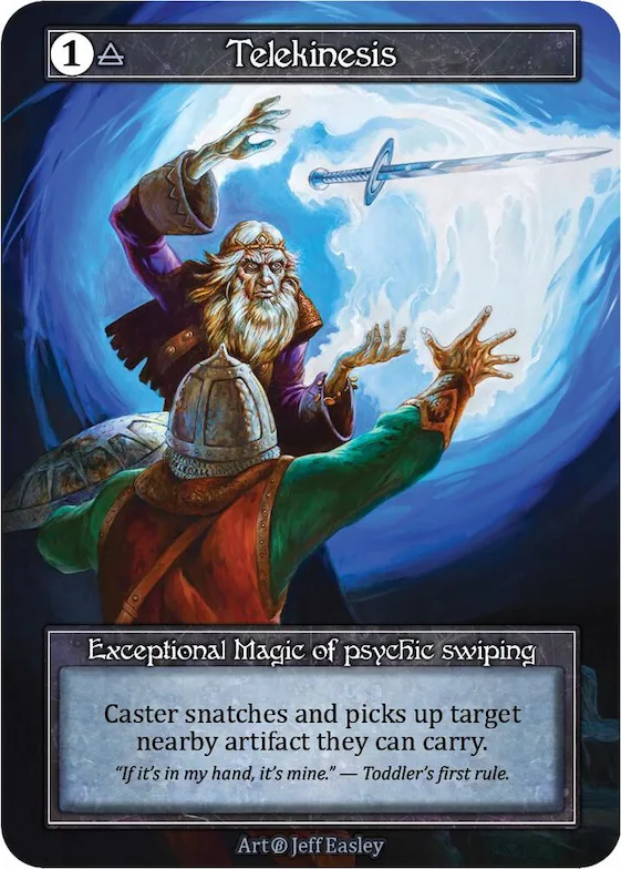 Telekinesis (Foil) #p522982 – Beta