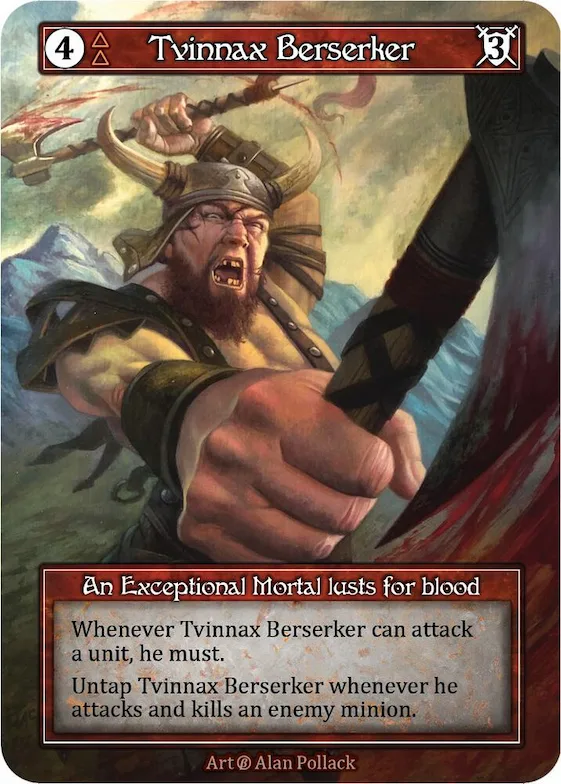Tvinnax Berserker (Foil) #p523072 – Beta