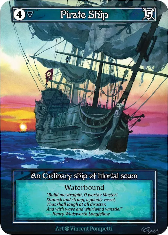 Pirate Ship (Foil) #p523092 – Beta