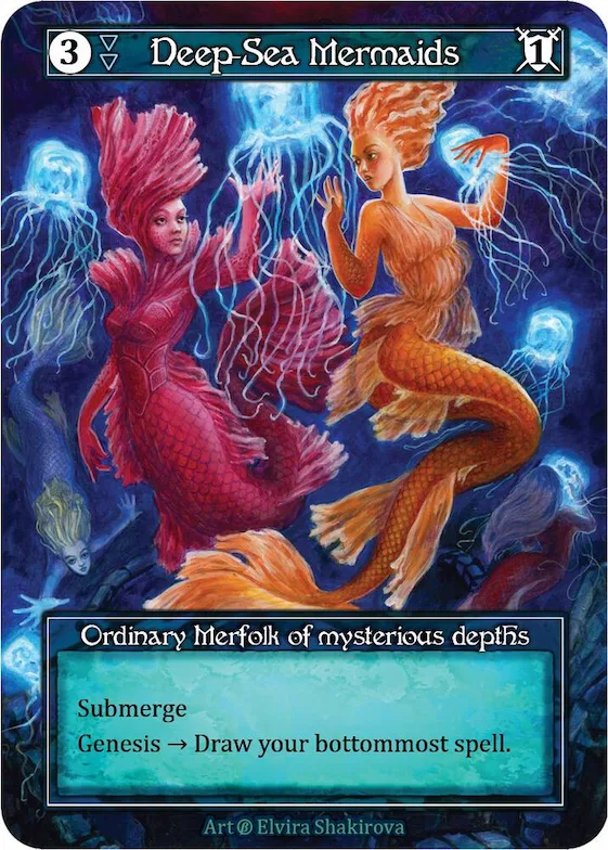 Deep-Sea Mermaids (Foil) #p523133 – Beta