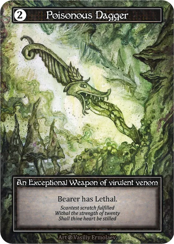 Poisonous Dagger (Foil) #p523166 – Beta