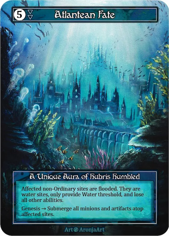 Atlantean Fate (Foil) #p523238 – Beta