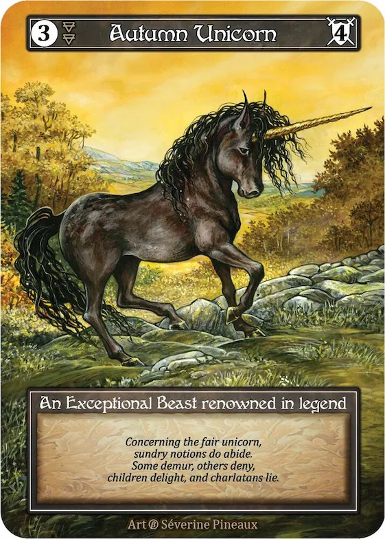 Autumn Unicorn (Foil) #p523248 – Beta