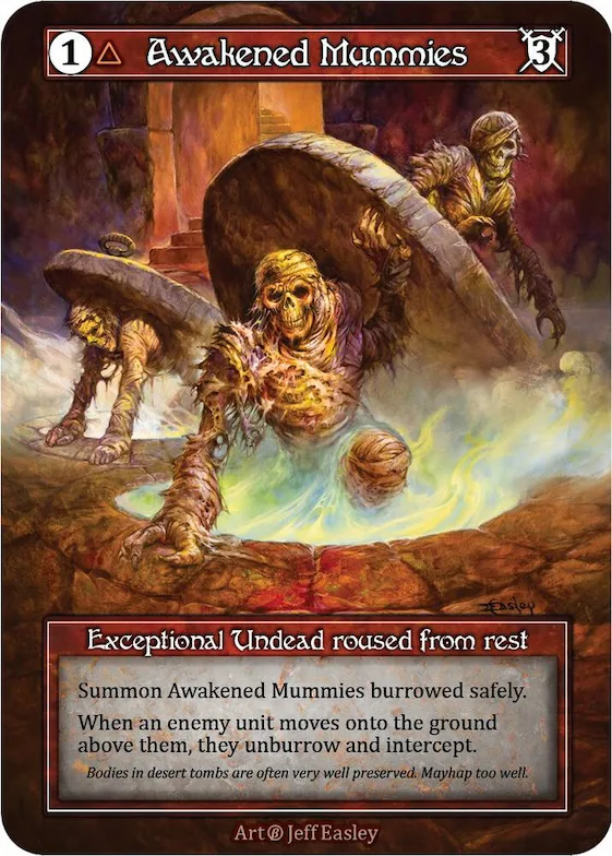 Awakened Mummies (Foil) #p523251 – Beta