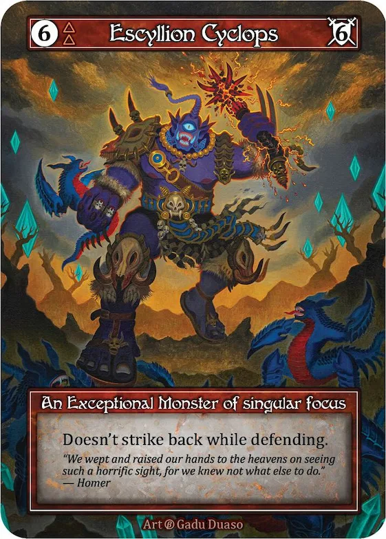 Escyllion Cyclops (Foil) #p523258 – Beta