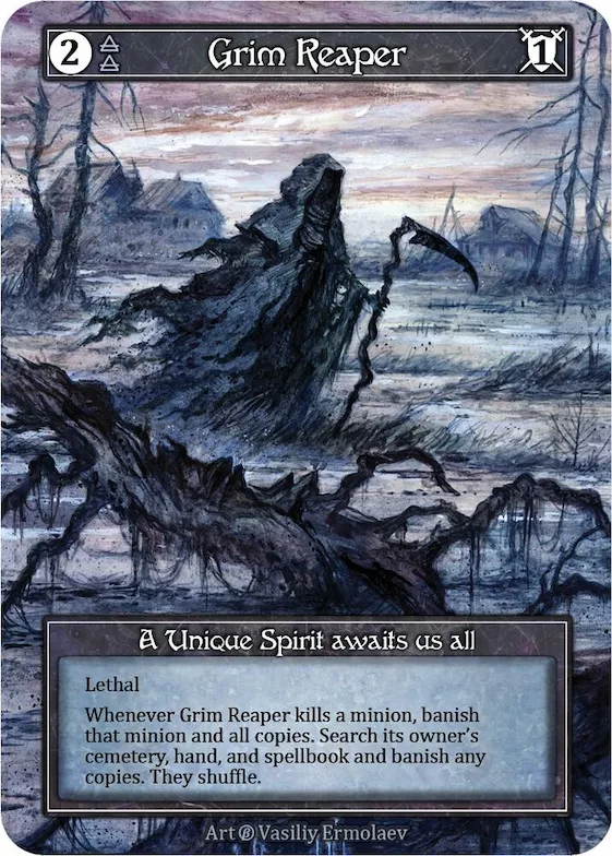 Grim Reaper (Foil) #p523260 – Beta