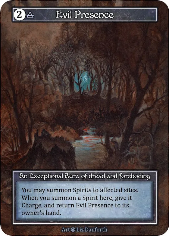Evil Presence (Foil) #p523274 – Beta
