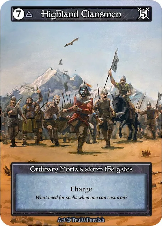 Highland Clansmen (Foil) #p523278 – Beta