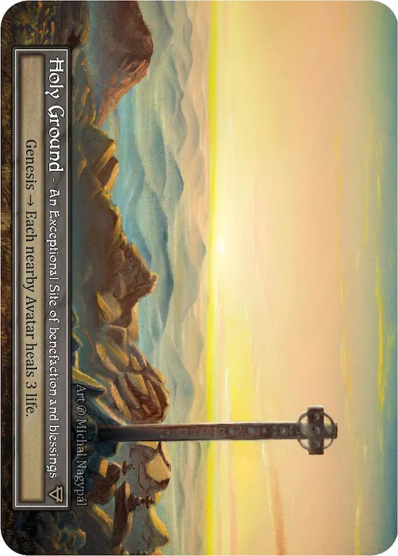 Holy Ground (Foil) #p523294 – Beta
