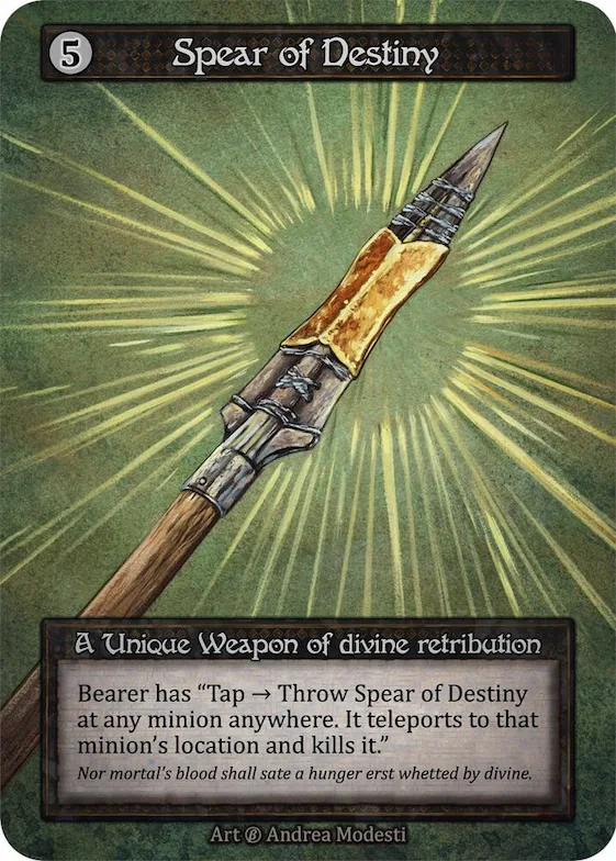 Spear of Destiny #p523299 – Beta