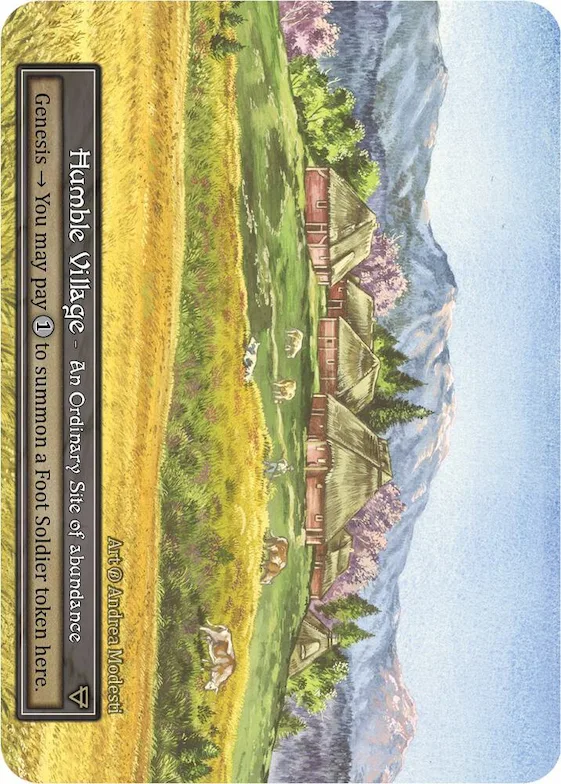 Humble Village (Foil) #p523315 – Beta