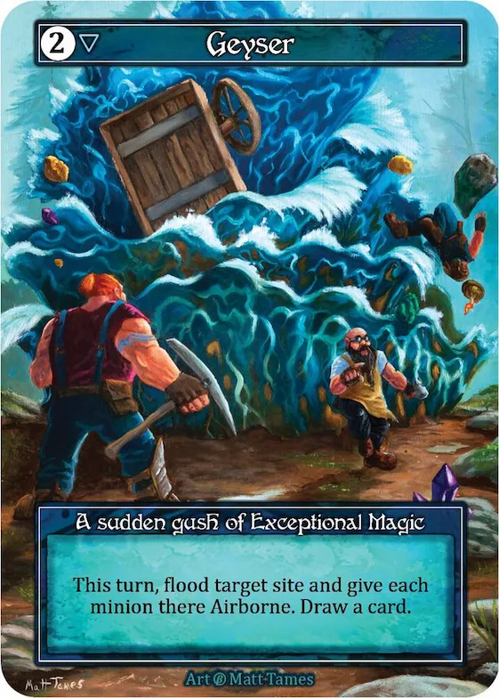Geyser (Foil) #p523320 – Beta