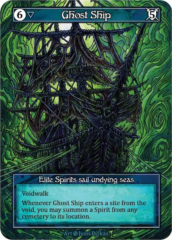 Ghost Ship (Foil) #p523328 – Beta