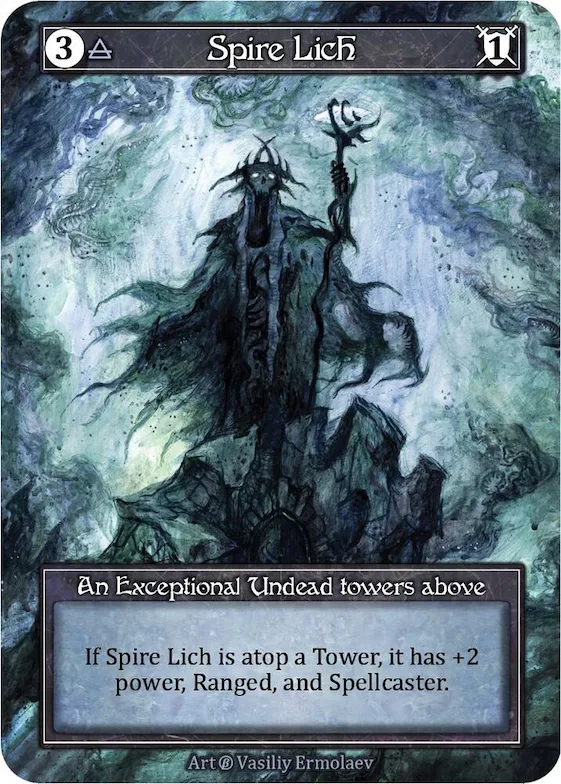 Spire Lich (Foil) #p523338 – Beta