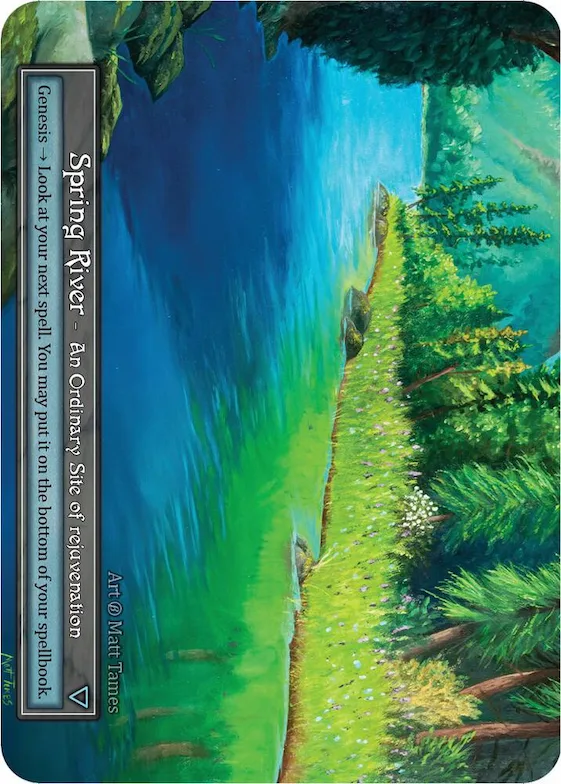 Spring River (Foil) #p523342 – Beta