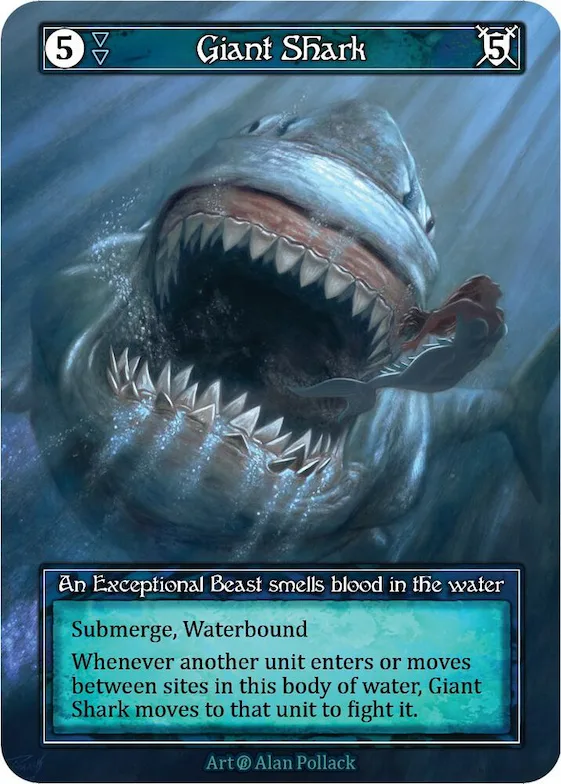 Giant Shark (Foil) #p523346 – Beta