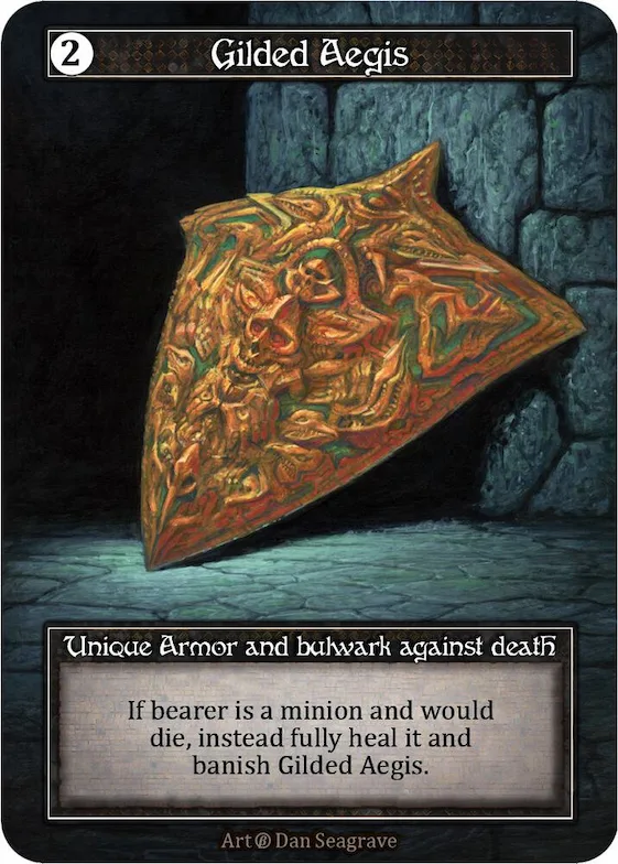 Gilded Aegis (Foil) #p523360 – Beta