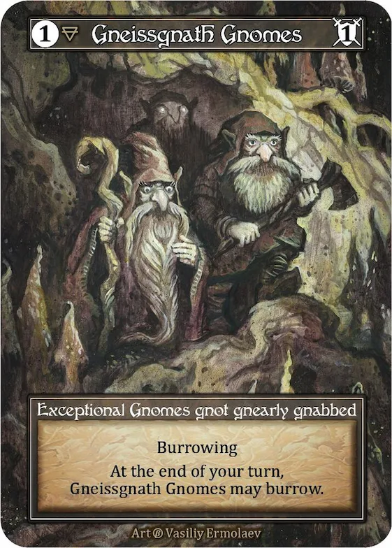 Gneissgnath Gnomes (Foil) #p523369 – Beta
