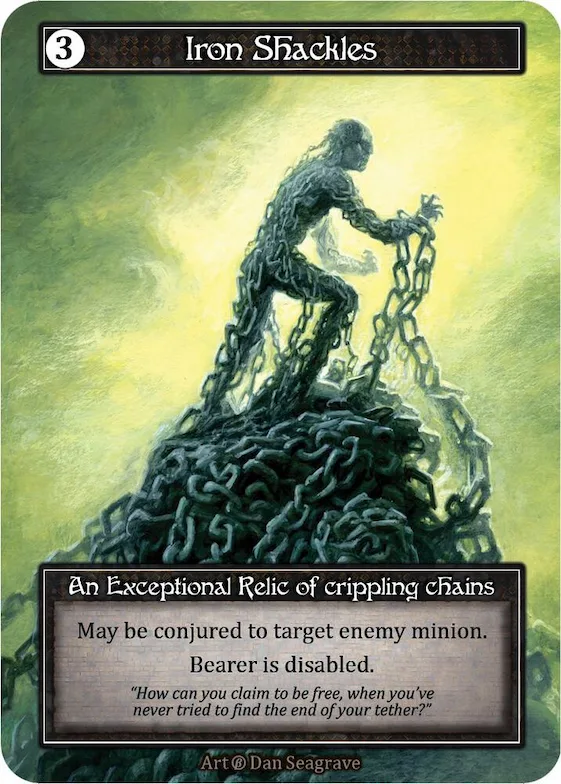 Iron Shackles (Foil) #p523376 – Beta