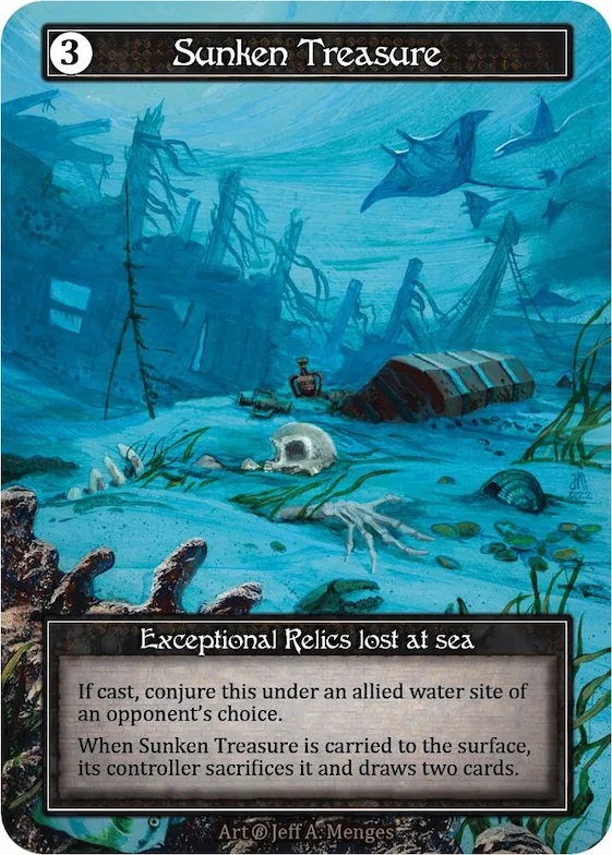 Sunken Treasure (Foil) #p523397 – Beta