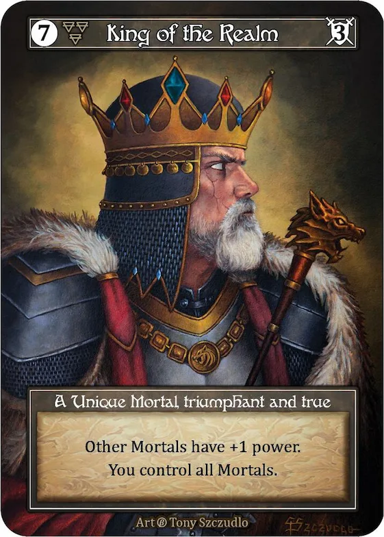 King of the Realm (Foil) #p523399 – Beta