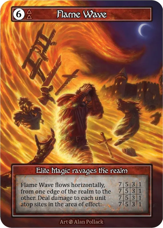 Flame Wave (Foil) #p523421 – Beta