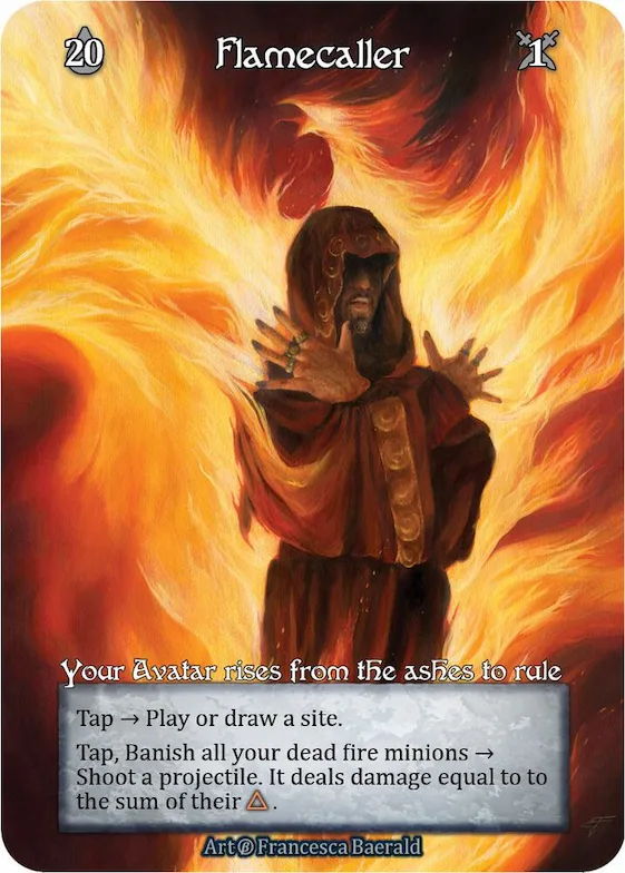 Flamecaller (Foil) #p523428 – Beta