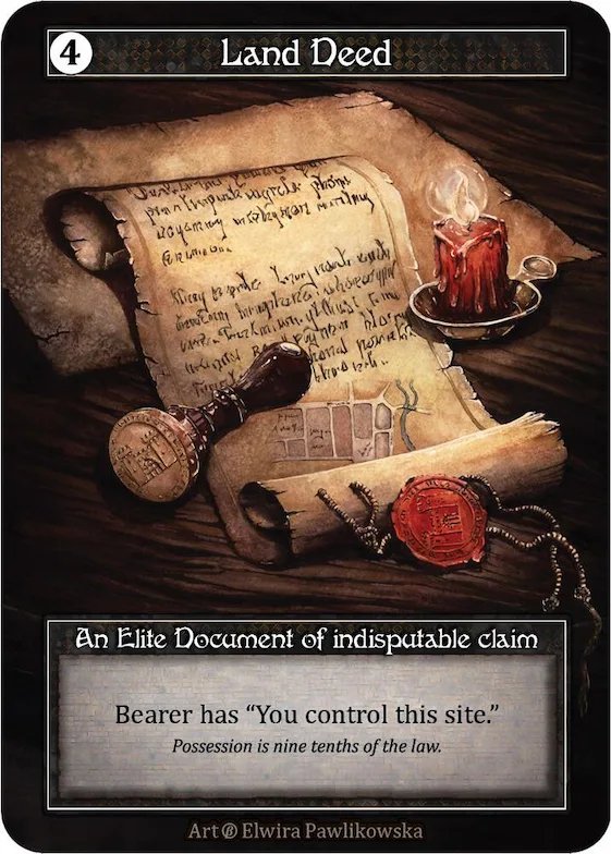Land Deed (Foil) #p523432 – Beta