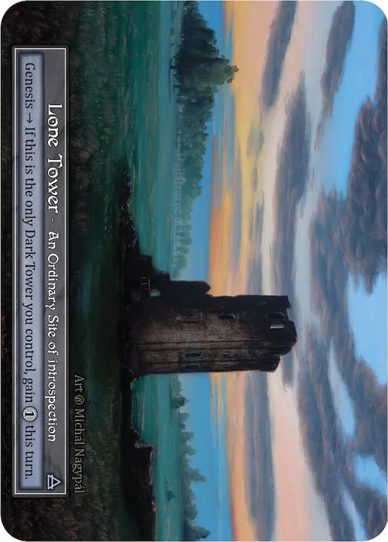 Lone Tower (Foil) #p523458 – Beta