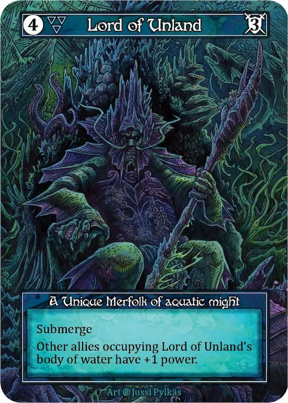 Lord of Unland (Foil) #p523474 – Beta