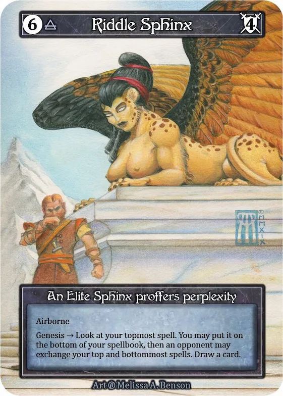 Riddle Sphinx (Foil) #p523479 – Beta