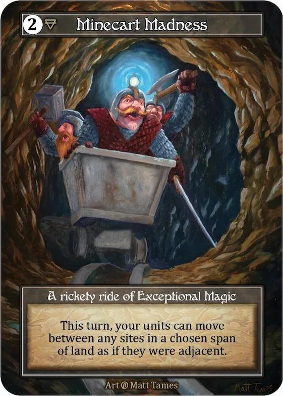 Minecart Madness (Foil) #p523487 – Beta