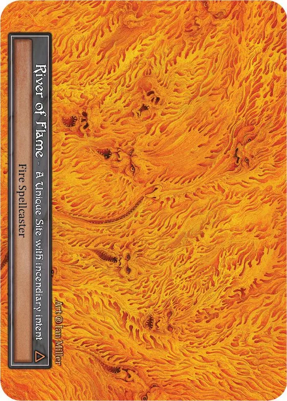 River of Flame (Foil) #p523514 – Beta