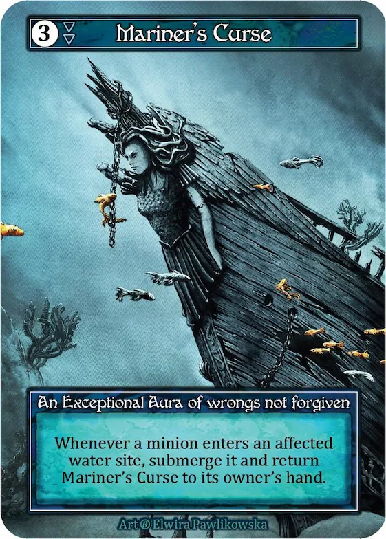 Mariner's Curse (Foil) #p523515 – Beta