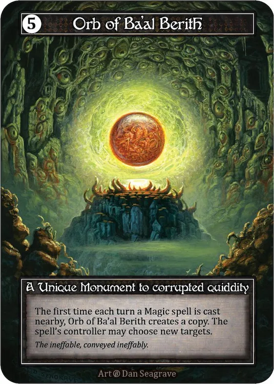 Orb of Ba'al Berith (Foil) #p523521 – Beta