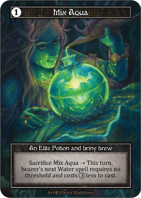 Mix Aqua (Foil) #p523540 – Beta